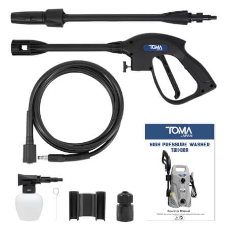 เครื่องฉีดน้ำแรงดันสูง TOMA JAPAN รุ่น TBX-88A 150 บาร์ 1800 วัตต์_6